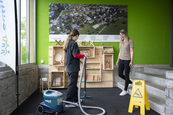 Facility Service - Stiftung Bühl - Wäsche sortieren
