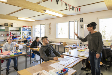 Freie Plätze Stiftung Bühl-Sonderschule 15+ - Schüler im Unterricht